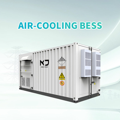 Sistema de almacenamiento de energía en batería (BESS) en contenedor de 400Vac, refrigeración por aire, 20 pies, 768Vdc, 1.29MWh