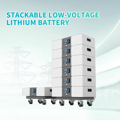 Un buen precio. KonJa 51.2V 5.12kWh 10.24 KWh 15.46kWh 20.48kWh 25.6kWh 30.72kWh Batería de almacenamiento solar para el hogar apilada en línea