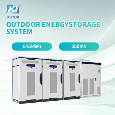 Un buen precio. Conja Grado A gabinete de almacenamiento de energía de ciclo profundo 645kWh 250kw gabinete de baterías para el sistema solar en línea
