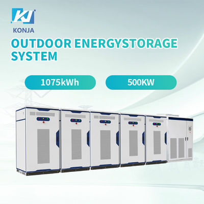 Un buen precio. El sistema de almacenamiento de energía al aire libre de KonJa de alto nivel de protección 1075kWh 500kw en línea