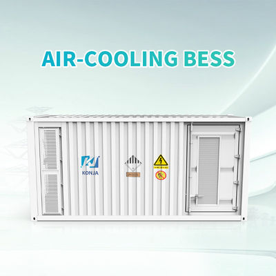 Un buen precio. Sistema de refrigeración por aire KonJa ESS 40FT 2.58MWh 768Vdc Batería de ciclo profundo Sistema de almacenamiento de energía Batería de contenedor de 400Vac en línea