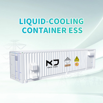 Almacenamiento de batería en contenedor refrigerado por líquido 40HC 7.53Mwh 1000V BESS en contenedor